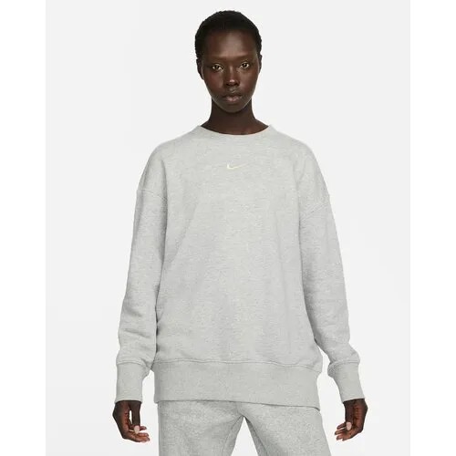 Лонгслив NIKE, размер M, серый