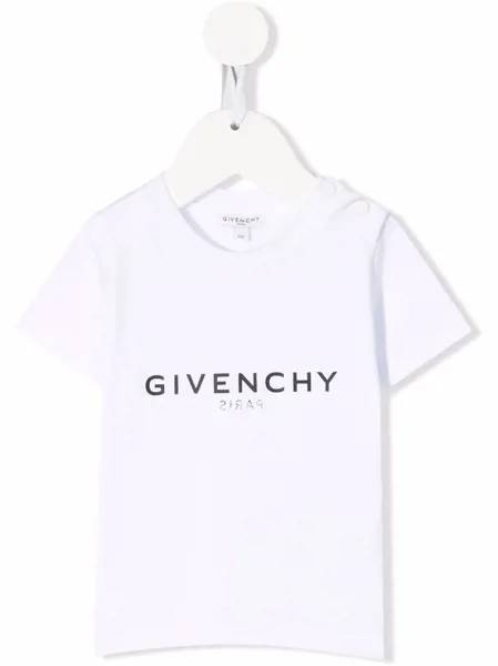 Givenchy Kids футболка с логотипом