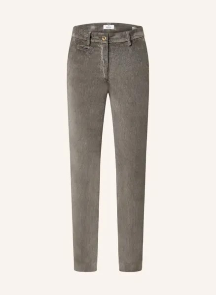 Вельветовые брюки MASON'S NEW YORK SLIM, серый
