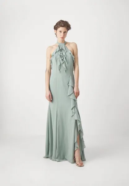 Вечернее платье RUFFLE DRESS Swing, светло-зеленый