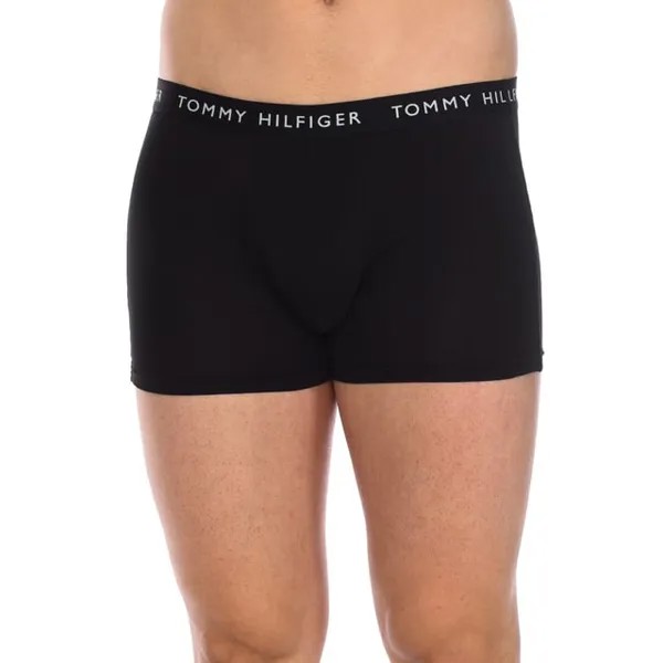 Мужской чемодан из трех предметов из переработанных материалов Tommy Hilfiger, черный