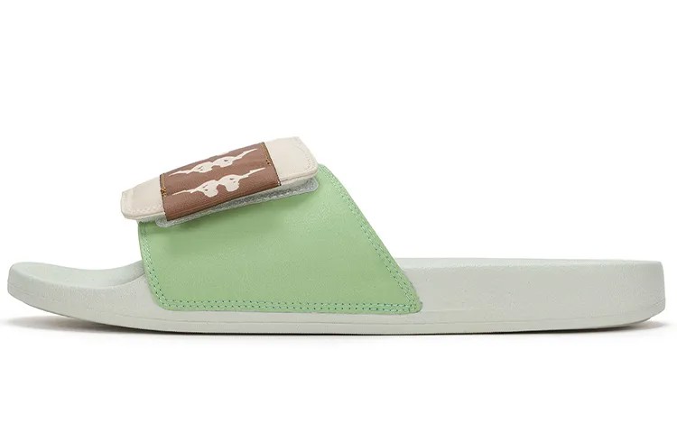 Kappa Вьетнамки унисекс, Latte coffee/fig green-6512