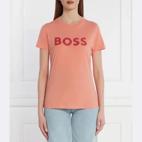 Футболка стандартного кроя Boss, красный