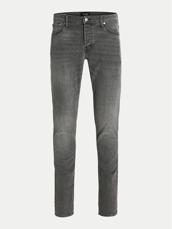 Джинсы узкого кроя Jack&Jones, серый
