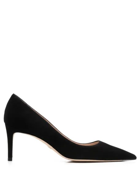 Туфли с заостренным носком Stuart Weitzman, черный