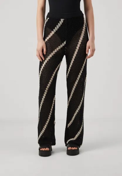 Тканевые брюки SAISHA TROUSERS Samsøe Samsøe, черный