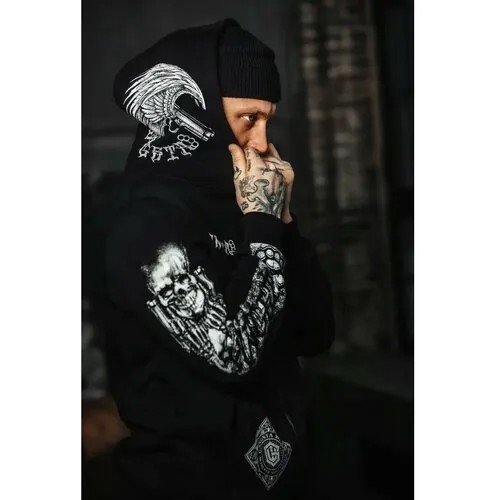 Комплект одежды Gangsta Wear, размер 3XL, черный