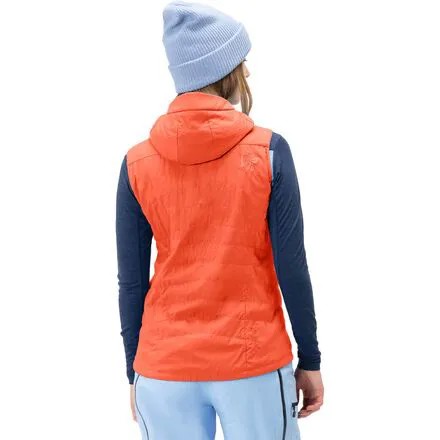 Жилет Lyngen Alpha90 женский Norrona, цвет Orange Alert