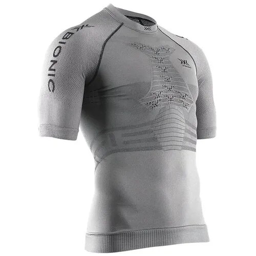 Термобелье футболка X-bionic Fennec 4.0 Run Shirt SH SL, влагоотводящий материал, размер L, серый