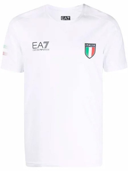 Ea7 Emporio Armani футболка с логотипом