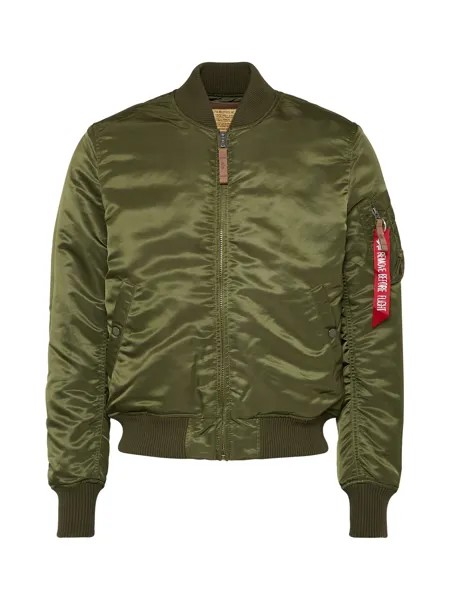 Межсезонная куртка Alpha Industries MA-1 VF 59, темно-зеленый