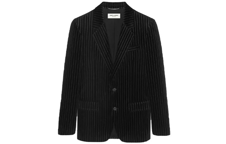SAINT LAURENT Мужской деловой костюм, цвет Black