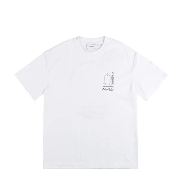 Рубашка Resort T-Shirt Axel Arigato, белый