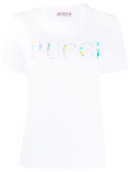 Emilio Pucci футболка с логотипом