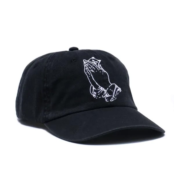 Кепка RIPNDIP Praying Hands Dad Hat Black 2023