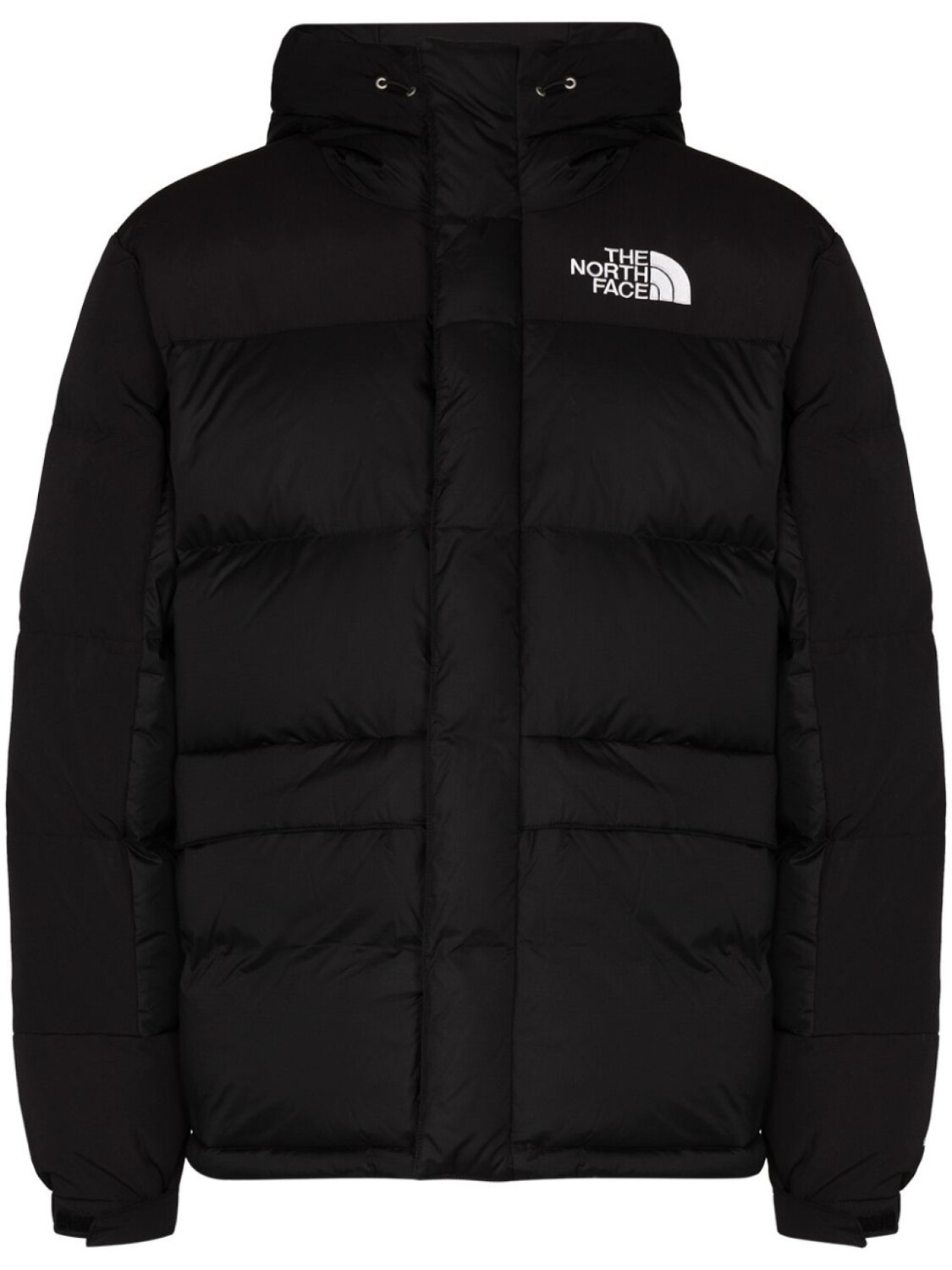 The North Face пуховик Himalayan с капюшоном, черный