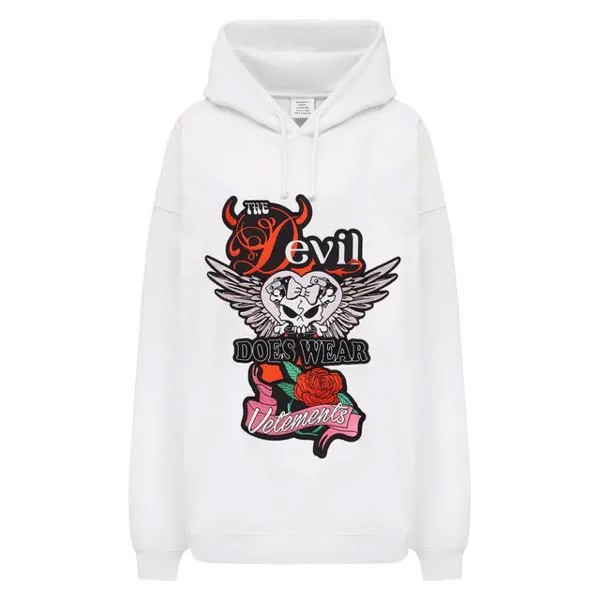 Хлопковое худи VETEMENTS