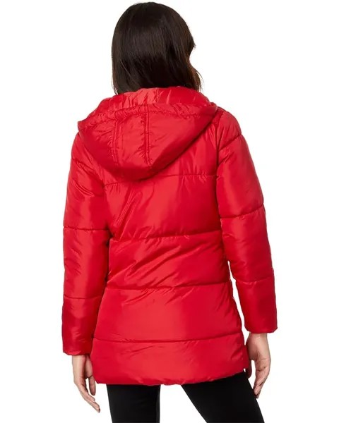 Куртка U.S. POLO ASSN. Long Basic Jacket, цвет Engine Red