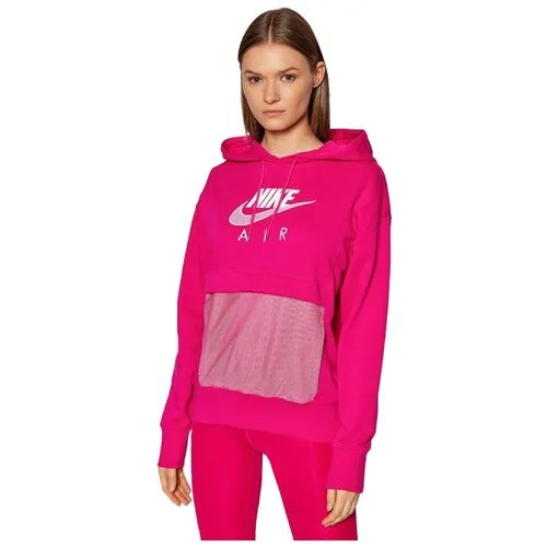 Худи спортивное NIKE NSW AIR NFS HOODIE W, размер L, , розовый