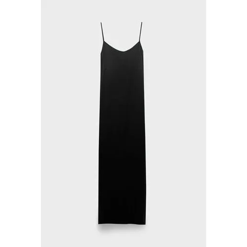 Платье Andrea Ya'aqov cupro long dress, размер 44, чёрный