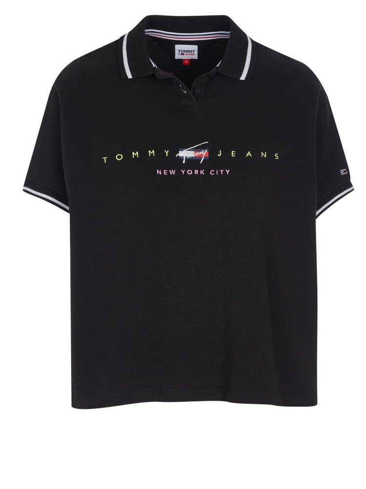 Рубашка поло Tommy Hilfiger, черный