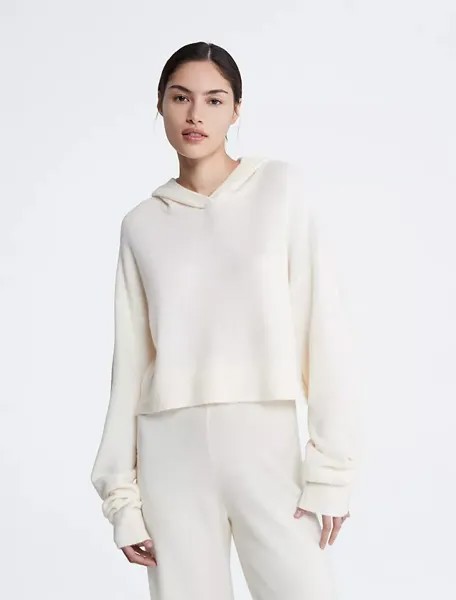 Толстовка Calvin Klein Sweater Lounge Plush, кремовый