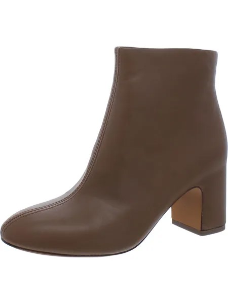 Женские кожаные ботильоны на молнии Terri Vince, цвет Coriander Leather