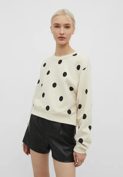 Толстовка POLKA DOT Stradivarius, цвет beige