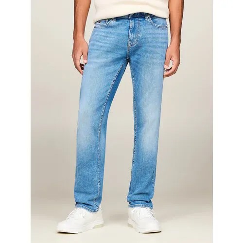 Джинсы зауженные Tommy Jeans SCANTON, размер 33/34, синий