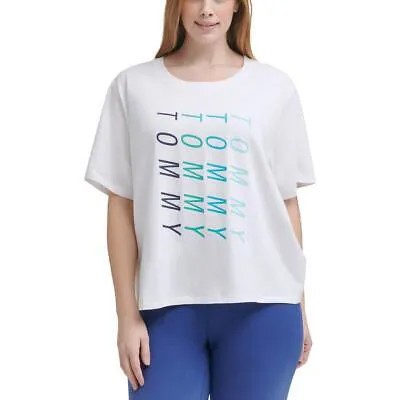 Женский пуловер для фитнеса и тренировок Tommy Hilfiger Sport Athletic Plus BHFO 7662
