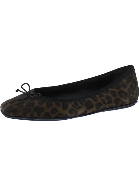Женские замшевые мокасины без шнуровки BEATRIX Veronica Beard, цвет Camel/Black Suede