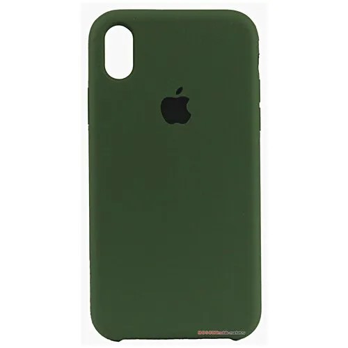 Чехол для iphone Xr Темно-зеленый