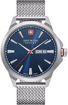 Швейцарские наручные  мужские часы Swiss military hanowa 06-3346.04.003. Коллекция Day Date Classic