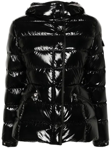 Moncler пуховик Barante с капюшоном, черный