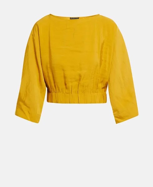 Рубашка блузка Sisley, желтый