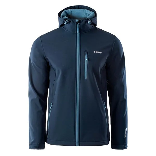 Спортивная куртка HI-TEC Caen softshell, синий