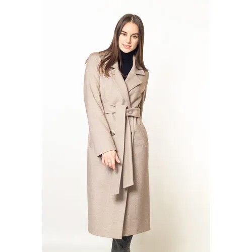Пальто MARGO, размер 40-42/170, бежевый, серый