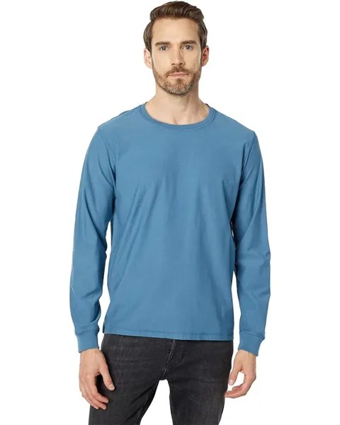 Футболка Hudson Jeans Long Sleeve, цвет Real Teal