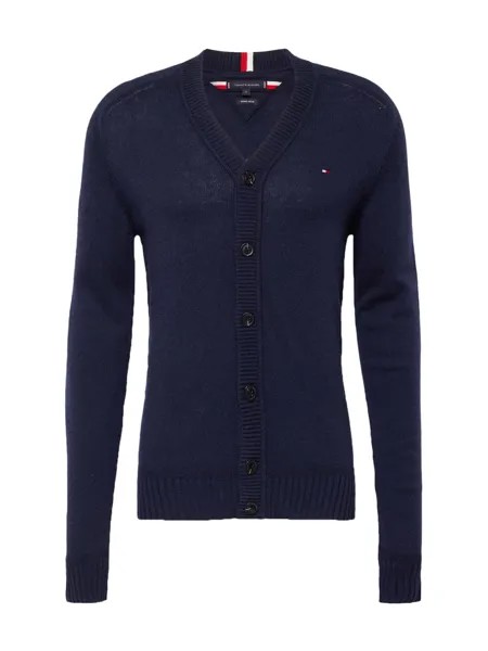 Вязаный кардиган Tommy Hilfiger, темно-синий