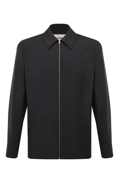Шерстяная рубашка Jil Sander