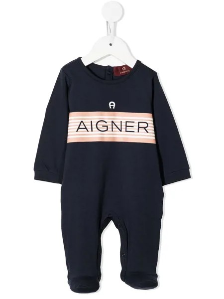 Aigner Kids комбинезон с логотипом