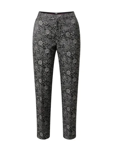 Обычные плиссированные брюки Scotch & Soda Lowry, черный