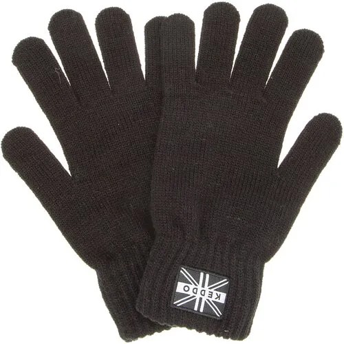 Перчатки KEDDO, демисезон/зима, размер OneSize, черный