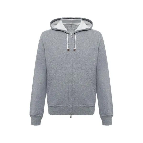 Хлопковая толстовка Brunello Cucinelli