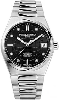 Швейцарские наручные  женские часы Frederique Constant FC-303BD2NH6B. Коллекция Highlife Automatic