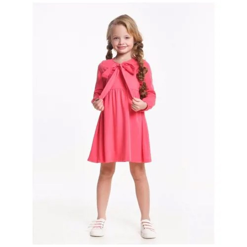 Платье Mini Maxi, модель 6953, цвет коралловый, размер 128