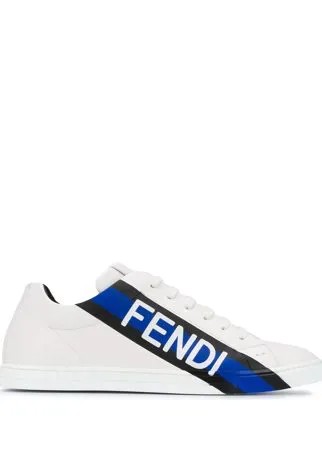 Fendi кеды с логотипом