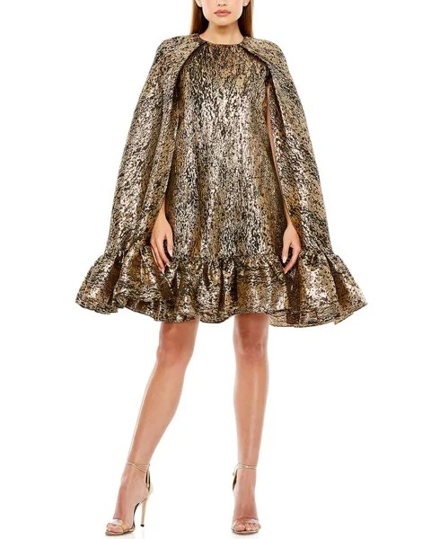 Коктейльное платье Mac Duggal, бронза