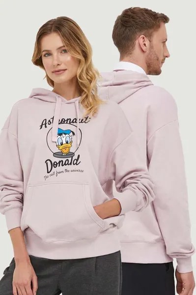 Хлопковая толстовка x Disney United Colors of Benetton, розовый