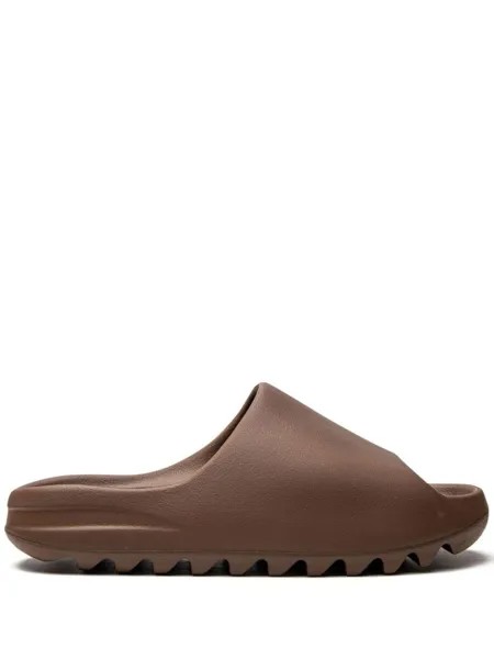 Шлепанцы YEEZY Flax adidas Yeezy, коричневый